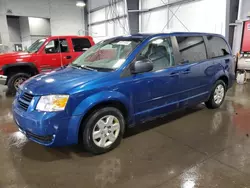 Salvage cars for sale at Ham Lake, MN auction: 2010 Dodge Grand Caravan SE