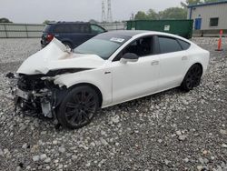 Salvage cars for sale at Barberton, OH auction: 2013 Audi A7 Premium Plus