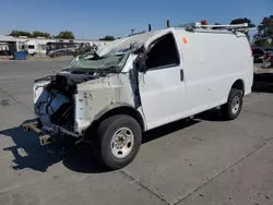 Salvage trucks for sale at Sacramento, CA auction: 2019 Chevrolet Express G2500