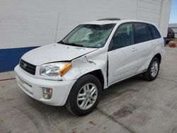 Salvage cars for sale at Farr West, UT auction: 2002 Toyota Rav4