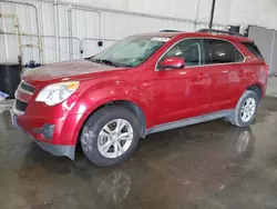 Salvage cars for sale at Avon, MN auction: 2015 Chevrolet Equinox LT