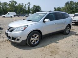 Salvage cars for sale at Baltimore, MD auction: 2015 Chevrolet Traverse LT