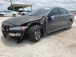 Salvage cars for sale at West Palm Beach, FL auction: 2018 Honda Accord EXL