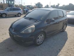 Honda fit Sport salvage cars for sale: 2008 Honda FIT Sport