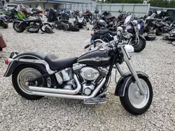 Salvage motorcycles for sale at Franklin, WI auction: 2003 Harley-Davidson Flstfi