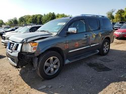 Nissan Vehiculos salvage en venta: 2011 Nissan Armada Platinum