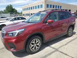 Salvage cars for sale at Littleton, CO auction: 2021 Subaru Forester Premium