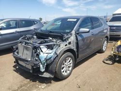 Salvage cars for sale at Brighton, CO auction: 2018 Chevrolet Equinox LT