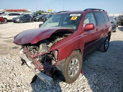 Salvage cars for sale at Cahokia Heights, IL auction: 2004 Toyota Highlander