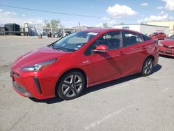 Toyota salvage cars for sale: 2021 Toyota Prius Special Edition