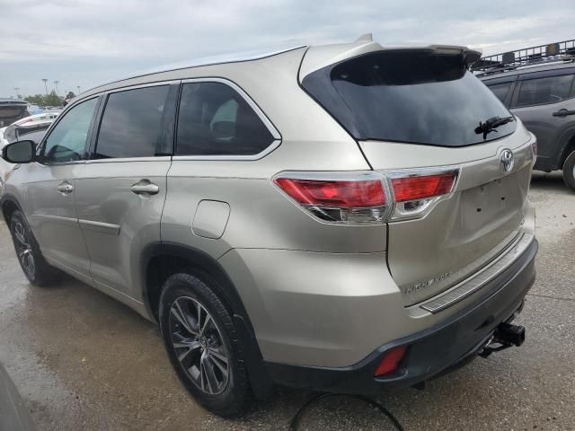 2016 Toyota Highlander XLE