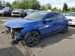 Salvage cars for sale at Portland, OR auction: 2019 Honda Civic Sport