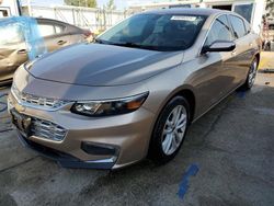 Chevrolet salvage cars for sale: 2018 Chevrolet Malibu LT