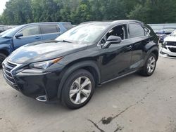 Salvage cars for sale at Glassboro, NJ auction: 2017 Lexus NX 200T Base