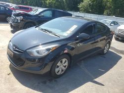 Salvage cars for sale at Glassboro, NJ auction: 2016 Hyundai Elantra SE