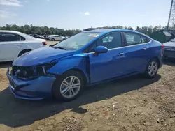 Chevrolet salvage cars for sale: 2016 Chevrolet Cruze LT