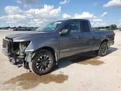 Salvage cars for sale at San Antonio, TX auction: 2017 Nissan Titan S