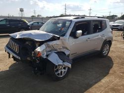 SUV salvage a la venta en subasta: 2017 Jeep Renegade Latitude