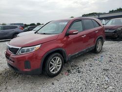 Salvage cars for sale at auction: 2015 KIA Sorento LX