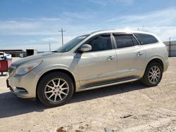 Salvage cars for sale at Andrews, TX auction: 2015 Buick Enclave