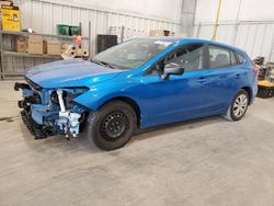 Salvage cars for sale at Milwaukee, WI auction: 2022 Subaru Impreza