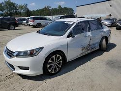 Salvage cars for sale at Spartanburg, SC auction: 2015 Honda Accord Sport