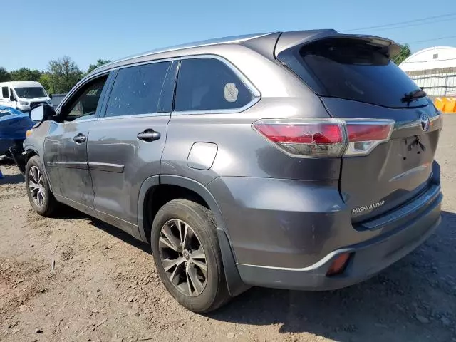 2016 Toyota Highlander XLE