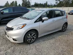 Salvage cars for sale at Graham, WA auction: 2015 Nissan Versa Note S