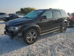 Salvage cars for sale at Taylor, TX auction: 2017 Dodge Journey Crossroad