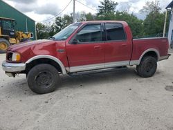 2001 Ford F150 Supercrew en venta en Candia, NH