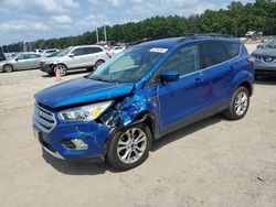 Salvage cars for sale at Greenwell Springs, LA auction: 2017 Ford Escape SE