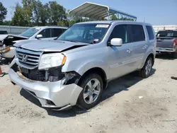 2012 Honda Pilot EXL en venta en Spartanburg, SC