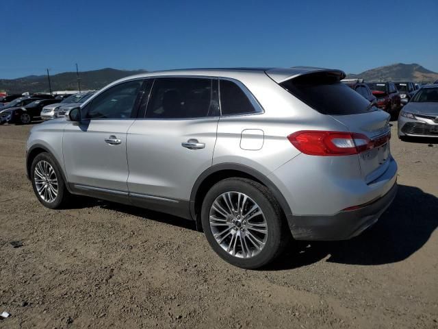 2016 Lincoln MKX Reserve