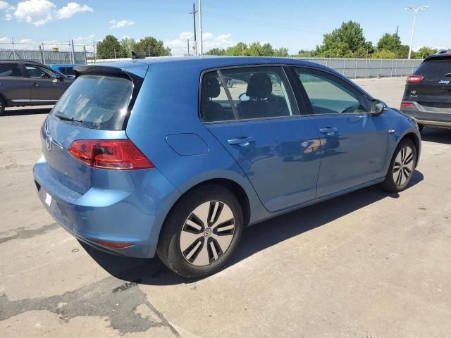 2016 Volkswagen E-GOLF SE