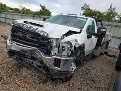 Salvage cars for sale from Copart Kansas City, KS: 2021 GMC Sierra C3500