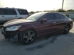 2017 Honda Accord Touring en venta en Wilmer, TX