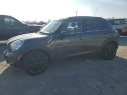 Salvage cars for sale at Indianapolis, IN auction: 2011 Mini Cooper S Countryman