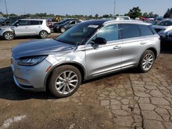 Salvage cars for sale at Woodhaven, MI auction: 2022 Lincoln Corsair