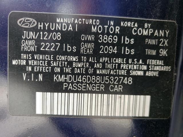 2008 Hyundai Elantra GLS