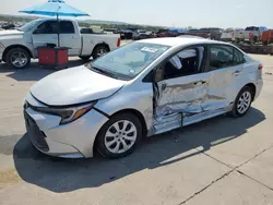 2024 Toyota Corolla LE en venta en Grand Prairie, TX