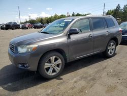 Toyota Vehiculos salvage en venta: 2008 Toyota Highlander Sport