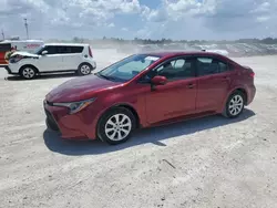 Toyota salvage cars for sale: 2022 Toyota Corolla LE