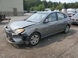 Salvage cars for sale from Copart Exeter, RI: 2010 Hyundai Elantra Blue