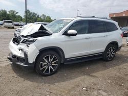 Salvage cars for sale at Fort Wayne, IN auction: 2021 Honda Pilot Elite