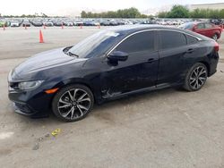 Salvage cars for sale at Las Vegas, NV auction: 2021 Honda Civic Sport