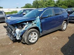 Salvage cars for sale at Davison, MI auction: 2021 GMC Terrain SLE