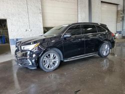 Salvage cars for sale at Ham Lake, MN auction: 2017 Acura MDX Technology