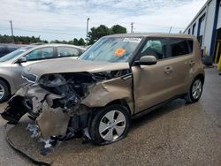 Salvage cars for sale at Montgomery, AL auction: 2016 KIA Soul