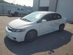 Salvage cars for sale at Assonet, MA auction: 2010 Honda Civic LX