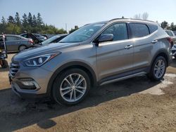 Salvage cars for sale at Bowmanville, ON auction: 2017 Hyundai Santa FE Sport